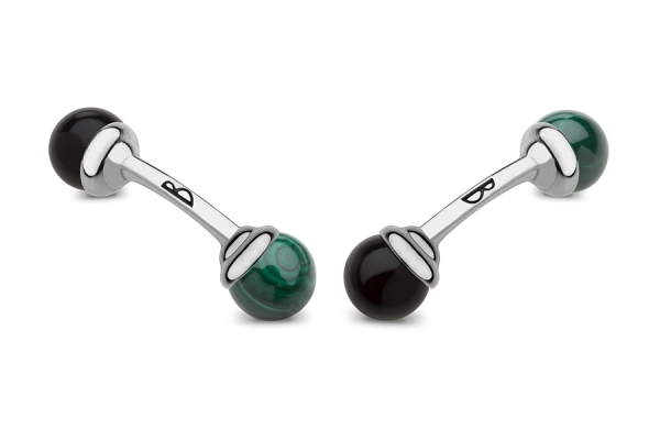gemelli MINI BALLS ONICE_MALACHITE