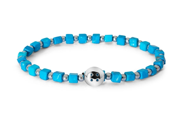 braccialetto CUBES TURCHESE